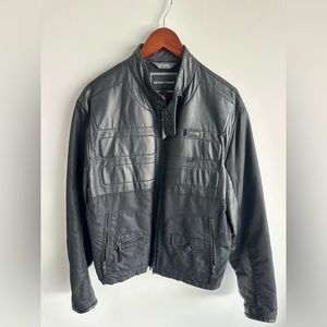 emporio armani motorcycle jacket